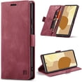 thumbnail image 1 of Wallet Case for Google Pixel 6,Magnetic Protect PU Leather Flip Case with Card Holders RFID Blocking Kickstand Shockproof Protection Case for Google Pixel 6 2021 (Red), 1 of 15