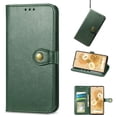 thumbnail image 1 of Wallet Case for Google Pixel 6 Pro 2021 Case, Pixel 6 Pro Cover 6.7 inch, Allytech PU Leather Flip Stand Credit Card Pocket Holder Stand Hand Strap Magnetic Snap Purse Case for Pixel 6 Pro 2021, Green, 1 of 4