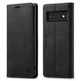 thumbnail image 1 of Wallet Case for Google Pixel 6 Pro 2021, Flip PU Leather Cover with Card Holder Magnetic Closure Folio Kickstand Shockproof Protective Phone Case Cover for Google Pixel 6 Pro 2021,Black, 1 of 10
