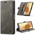 thumbnail image 1 of Wallet Case for Google Pixel 6 Pro,Magnetic Protect PU Leather Flip Case with Card Holders RFID Blocking Kickstand Shockproof Protection Case for Google Pixel 6 Pro 2021 (Brown), 1 of 15