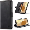 thumbnail image 1 of Wallet Case for Google Pixel 6 Pro,Magnetic Protect PU Leather Flip Case with Card Holders RFID Blocking Kickstand Shockproof Protection Case for Google Pixel 6 Pro 2021 (Black), 1 of 15