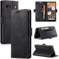 thumbnail image 1 of Wallet Case for Google Pixel 6A 2022,Magnetic Protect PU Leather Flip Case with Card Holders RFID Blocking Kickstand Shockproof Protection Case for Google Pixel 6A 2022 (Black), 1 of 17