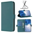 thumbnail image 1 of Wallet Case for Google Pixel 7 Pro, Magnetic PU Leather Kickstand Flip Cover with 3 Card Slots Holder TPU Shockproof Interior Folio Phone Case Compatible for Google Pixel 7 Pro, Green, 1 of 8