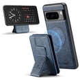 thumbnail image 1 of Wallet Case for Google Pixel 7 Pro, Removable Magnetic Back Cover Compatible with MagSafe, Premium PU Leather Slim Shockproof Phone Case with Detachable Card Holder Kickstand,Blue, 1 of 12