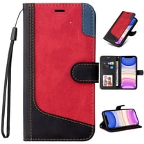 Wallet Case for Google Pixel 8, Buisiness Luxury PU Leather Credit Card Slots Holder Kickstand Magnetic Clasp Phone Cover with Soft Silicone Inner Shockproof Drop Resistant Case, Black