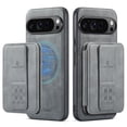 thumbnail image 1 of Wallet Case for Google Pixel 9 / 9 Pro, Compatible with MagSafe for Men Women, Detachable Magnetic Clasp Wallet Phone Case with Card Slots Holder RFID Blocking for Google Pixel 9 / 9 Pro, Gray, 1 of 11