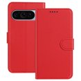 thumbnail image 1 of Wallet Case for Google Pixel 9 Pro XL Phone Case with Card Holder, Magnetic PU Leather Stand Flip Folio Phone Cover for Women Men Girls Boys, Credit Card Slot Purse & Protective TPU Bumper, Red, 1 of 6