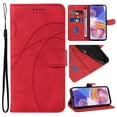 thumbnail image 1 of Wallet Case for Google Pixel 9 Pro XL, Premium Vintage PU Leather Magnetic Closure Handbag Pocket Kickstand Card Holder Slots with Wrist Strap TPU Shockproof Flip Case Cover - Red, 1 of 7