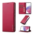 thumbnail image 1 of Wallet Case for Google Pixel 9a, Classic Shockproof PU Leather Magnetic Flip Cover with Card Holder Stand Feature and Full Body Protection Phone Case Cover for Google Pixel 9a, Red, 1 of 1