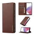 thumbnail image 1 of Wallet Case for Google Pixel 9a, Classic Shockproof PU Leather Magnetic Flip Cover with Card Holder Stand Feature and Full Body Protection Phone Case Cover for Google Pixel 9a, Brown, 1 of 2