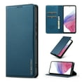 thumbnail image 1 of Wallet Case for Google Pixel 9a, Classic Shockproof PU Leather Magnetic Flip Cover with Card Holder Stand Feature and Full Body Protection Phone Case Cover for Google Pixel 9a, Blue, 1 of 6