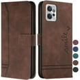 thumbnail image 1 of Wallet Case for Moto G Power 5G 2023, Moto G Power 5G 2023 Case with Card Holder Leather Flip Case with Kickstand Magnetic Full Protection Cover for Motorola Moto G Power 5G 2023 Smile Brown, 1 of 16