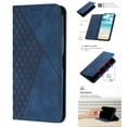thumbnail image 1 of Wallet Case for Motorola Moto G 5G 2025, Embossed Premium PU Leather [Folio Flip] [Kickstand] [Card Slots] Shockproof Phone Case Cover for Motorola Moto G 5G 2025, Royalblue, 1 of 7