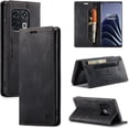 thumbnail image 1 of Wallet Case for OnePlus 10 Pro,Magnetic Protect PU Leather Flip Case with Card Holders RFID Blocking Kickstand Shockproof Protection Case for OnePlus 10 Pro (Black), 1 of 18