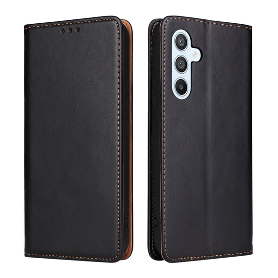 Wallet Case For Samsung A34 5G, Case Wallet-High Quality Leather Magnetic Closure Case-RFID Blocking Card Holders-Shockproof TPU Shell Folio Cover Women Men For Samsung Galaxy A34 5G, Black