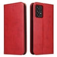 thumbnail image 1 of Wallet Case For Samsung A53 5G, Luxury Premium Leather Flip Strong Magnetic Closure [Kickstand][RFID Blocking][Card Holder Slots] Retro Shockproof Phone Cover For Samsung Galaxy A53 5G, Red, 1 of 7