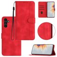 thumbnail image 1 of Wallet Case for Samsung A54 5G, [RFID Blocking][Kickstand][Magnetic Closure] Flip Folio Wallet Case PU Leather Card Slots and Detachable Hand Strap Phone Case for Samsung Galaxy A54 5G, Red, 1 of 10