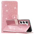 thumbnail image 1 of Wallet Case for Samsung Galaxy A05s,Decase Women Girls Case with Card Holder Kickstand & Wrist Strap Luxury Bling Glitter PU Leather Flip Card Phone Cover for Galaxy A05s,Rosegold, 1 of 7