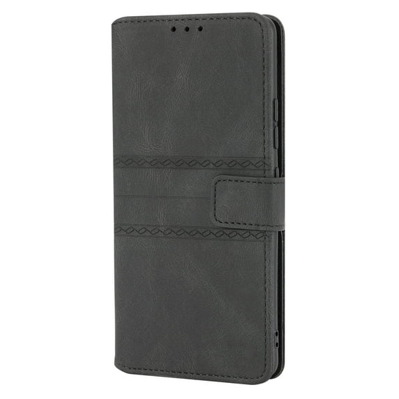 Wallet Case for Samsung Galaxy A12 5G with Cash Holder Card Slots Stand Long Lanyard Crossbody Phone Cover, Durable PU Leather Shockproof Protective Case for Samsung Galaxy A12 5G 6.5 Inch,Black
