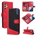 thumbnail image 1 of Wallet Case for Samsung Galaxy A13 5G, Buisiness Luxury PU Leather Credit Card Slots Holder Kickstand Magnetic Clasp Phone Cover with Soft Silicone Inner Shockproof Drop Resistant Case,Red, 1 of 8