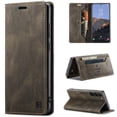 thumbnail image 1 of Wallet Case for Samsung Galaxy A14 5G, Flip PU Leather Cover with Card Holder Magnetic Closure Folio Kickstand Shockproof Protective Phone Case Cover for Samsung Galaxy A14 5G,Coffee, 1 of 9