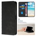 thumbnail image 1 of Wallet Case for Samsung Galaxy A15, Embossed Premium PU Leather [Folio Flip] [Kickstand] [Card Slots] Shockproof Phone Case Cover for Samsung Galaxy A15, Black, 1 of 7