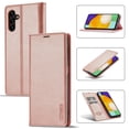 thumbnail image 1 of Wallet Case for Samsung Galaxy A15, [RFID Blocking] [2 Card Slots] Protective TPU Inner Shell, Shockproof Magnetic PU Leather Stand Magnetic Flip Cover for Samsung Galaxy A15,Rosegold, 1 of 8