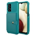 thumbnail image 1 of Wallet Case for Samsung Galaxy A34 5G Multifunctional Design Back Case, Rugged PC Luxury PU Leather Magnetic Car Mount Cover with Card Slots Holder Shockproof Lens Protective Case, Green, 1 of 7