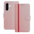 thumbnail image 1 of Wallet Case for Samsung Galaxy A36 5G, Business PU Leather Magnetic Flip Folio Case with Card Slots Holder Kickstand Shockproof Protective Phone Case Cover for Samsung Galaxy A36 5G, Rosegold, 1 of 9