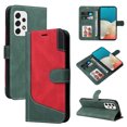 thumbnail image 1 of Wallet Case for Samsung Galaxy A53 5G, Buisiness Luxury PU Leather Credit Card Slots Holder Kickstand Magnetic Clasp Phone Cover with Soft Silicone Inner Shockproof Drop Resistant Case,Green, 1 of 8