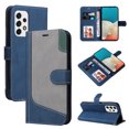thumbnail image 1 of Wallet Case for Samsung Galaxy A53 5G, Buisiness Luxury PU Leather Credit Card Slots Holder Kickstand Magnetic Clasp Phone Cover with Soft Silicone Inner Shockproof Drop Resistant Case,Blue, 1 of 8