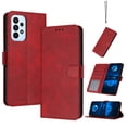 thumbnail image 1 of Wallet Case for Samsung Galaxy A53 5G, [RFID Blocking] Card Slots Holder Stand [Shockproof TPU Interior Case] PU Leather Magnetic Protective Flip Cover,Compatible With Samsung A53 5G,Red, 1 of 12