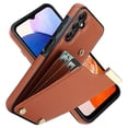 thumbnail image 1 of Wallet Case for Samsung Galaxy A54 5G, Vintage Premium PU Leather Ultra Slim Case with Card Holder, Protective Anti-drop Magnetic Clasp Phone Case for Samsung Galaxy A54 5G, Brown, 1 of 7