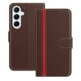 thumbnail image 1 of Wallet Case for Samsung Galaxy A56 5G, Business PU Leather Magnetic Flip Folio Case with Card Slots Holder Kickstand Shockproof Protective Phone Case Cover for Samsung Galaxy A56 5G, Brown, 1 of 9