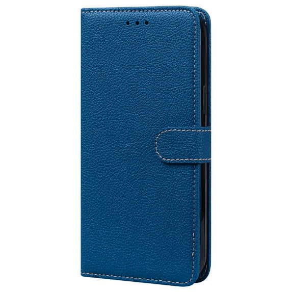 Wallet Case for Samsung Galaxy Note 20, Anti-Scratches Shockproof Magnet Flip Folio Cover with Stand Card Slots Wrist Strap Case for Samsung Galaxy Note 20 6.7 Inch,Darkblue