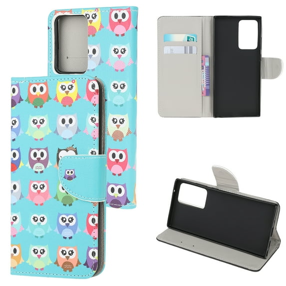 Wallet Case for Samsung Galaxy Note 20 Ultra, PU Leather Magnetic Flip Folio Cover with Kickstand Card Slots Phone Case for Samsung Galaxy Note 20 Ultra (6.9 Inch),Birds