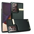 thumbnail image 1 of Wallet Case for Samsung Galaxy Note 20 Ultra, Vintage Premium PU Leather Ultra Slim Case with Card Holder, Protective Anti-drop Magnetic Clasp Phone Case for Galaxy Note 20 Ultra, Black, 1 of 7