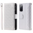 thumbnail image 1 of Wallet Case for Samsung Galaxy S20 FE (6.5 Inch) with Kickstand Card Slots Wrist Strap Case, Magnetic Shockproof Flip Phone Cover for Samsung Galaxy S20 FE,White, 1 of 13