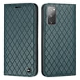thumbnail image 1 of Wallet Case for Samsung Galaxy S20 FE, Embossing Design PU Leather Shockproof Flip Cover with Magnetic Kickstand Card Slots for Samsung Galaxy S20 FE (6.5 Inch),Green, 1 of 12