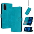 thumbnail image 1 of Wallet Case for Samsung Galaxy S20 Plus, [RFID Blocking] Card Slots Holder Stand [Shockproof TPU Interior Case] PU Leather Wrist Strap Protective Flip Cover for Samsung S20 Plus,Green, 1 of 12