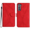 thumbnail image 1 of Wallet Case for Samsung Galaxy S22 Plus, Kickstand [RFID Blocking] Card Slot Magnetic PU Leather [TPU Shockproof Interior Case] Protective Folio Cover Compatible with S22 Plus,Red, 1 of 9