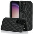 thumbnail image 1 of Wallet Case for Samsung Galaxy S22 Plus, RFID Blocking Card Slots Holder PU Leather Fashion Back Flip Cover with Kickstand Magnetic Buttons Shockproof Case for Samsung Galaxy S22 Plus,Black, 1 of 7