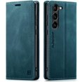 thumbnail image 1 of Wallet Case for Samsung Galaxy S23 5G,Magnetic Protect PU Leather Flip Case with Card Holders RFID Blocking Kickstand Shockproof Protection Case for Samsung Galaxy S23 5G 2023 (Teal), 1 of 18