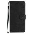 thumbnail image 1 of Wallet Case for Samsung Galaxy S23 Plus, [2 Card Slots] [Kickstand] [Magnetic Clasp] Butterfly Pattern Premium PU Leather Flip Cover, Wrist Hand Strap TPU Shockproof Anti-Scratches Case,Black, 1 of 7