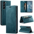thumbnail image 1 of Wallet Case for Samsung Galaxy S23 Plus, Flip PU Leather Cover with Card Holder Magnetic Closure Folio Kickstand Shockproof Protective Phone Case Cover for Samsung Galaxy S23 Plus,Blue, 1 of 10