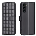thumbnail image 1 of Wallet Case for Samsung Galaxy S23 Plus with Wrist Strap & Shoulder Strap, Multiple Card Slots Folio Purse PU Leather Stand Full Body Protection Phone Case Cover for Samsung Galaxy S23 Plus, Black, 1 of 12