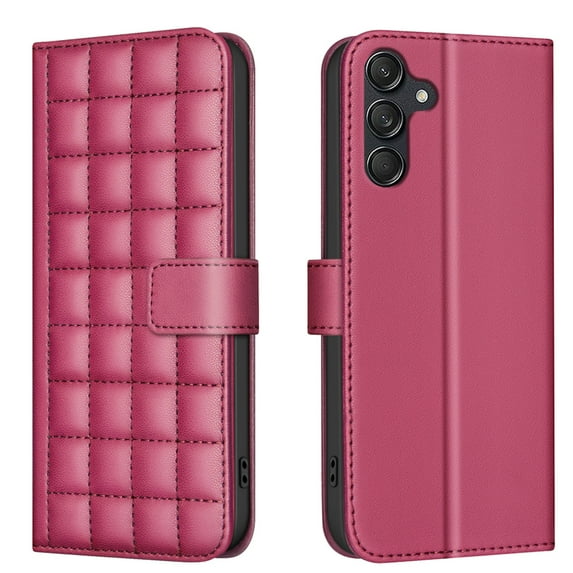 Wallet Case for Samsung Galaxy S24 Plus with Wrist Strap & Shoulder Strap, Multiple Card Slots Folio Purse PU Leather Stand Full Body Protection Phone Case Cover for Samsung Galaxy S24 Plus, Red