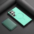 thumbnail image 1 of Wallet Case for Samsung Galaxy S24 Ultra, Classic PU Leather Removable Magnetic Card Back Slot Anti-falling Anti-drop Shockproof Protective Phone Case Cover for Samsung Galaxy S24 Ultra, Green, 1 of 10