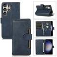 thumbnail image 1 of Wallet Case for Samsung Galaxy S25 Ultra with Wrist Strap [9 Card Slots] PU Leather RFID Blocking ID Credit Holder & Outer Pocket Folio Flip Kickstand Magnetic Clasp Shockproof Phone Cover,Darkblue, 1 of 10