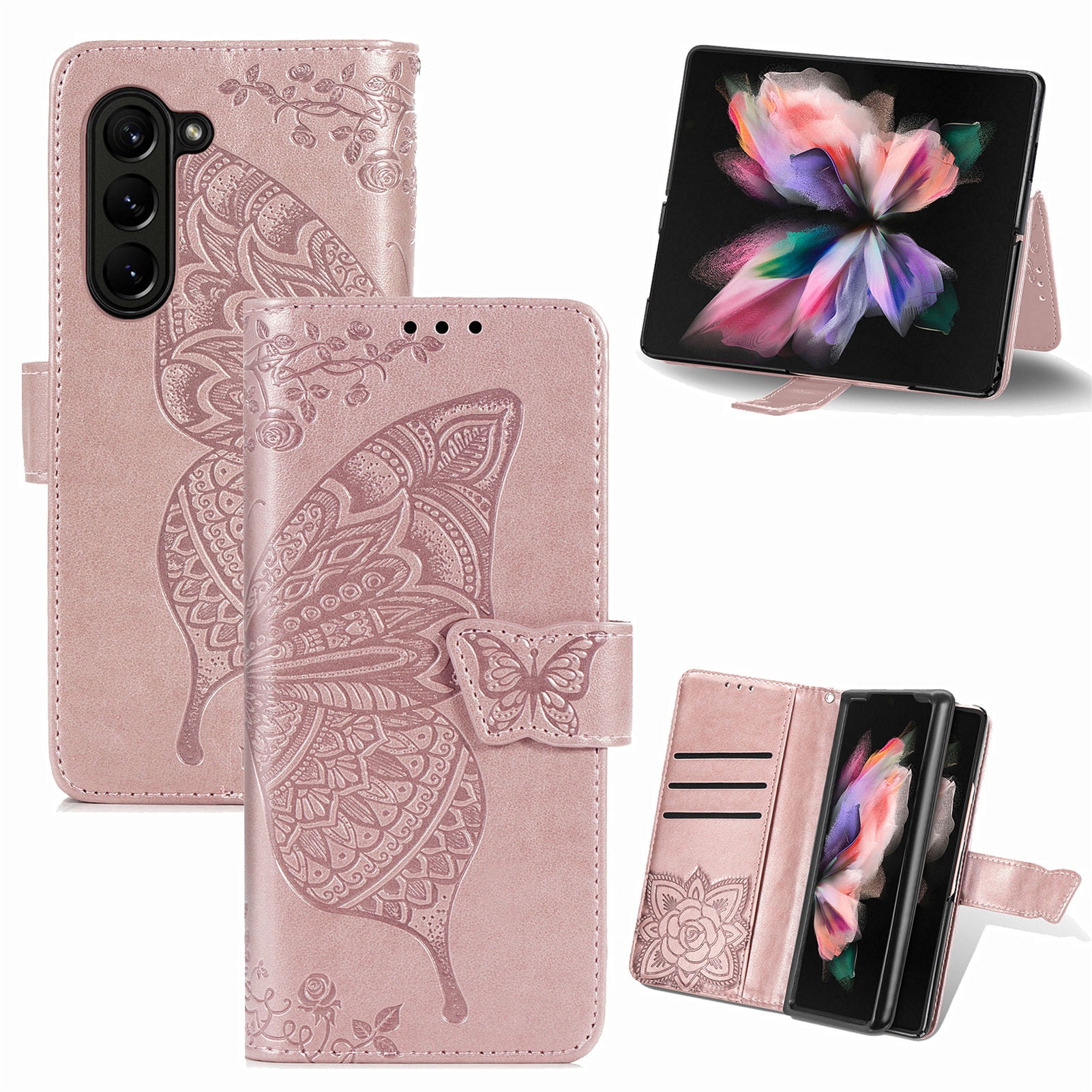 Buckle-Down Portafoglio Bi-Fold Unisex - Pelle Vegana Con Motivo Skull & Roses / Galaxy - Grateful Dead Ufficiale